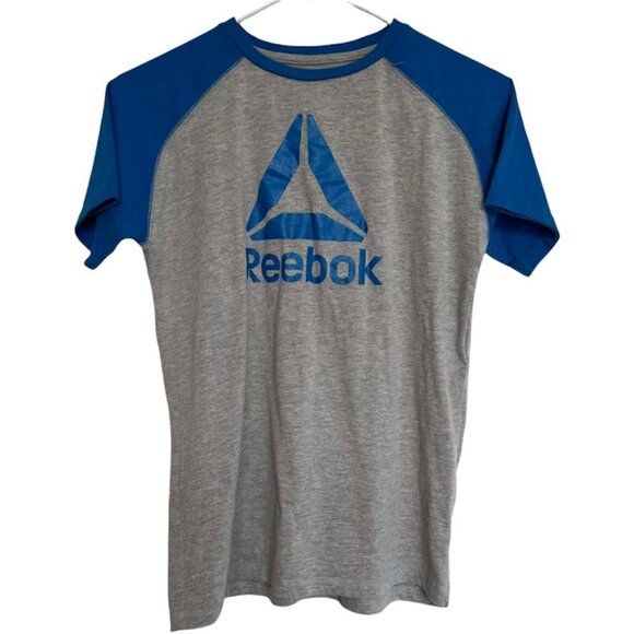 REEBOK Graphic Tee Youth Boys Short Sleeve Crewneck T-Shirt Size L 14-16 - Picture 1 of 7